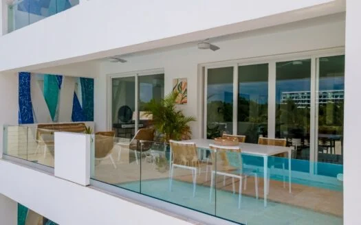 CANA BRAVA RESIDENCE, APARTMENT C-203, 2nd FLOOR, POOL VIEW