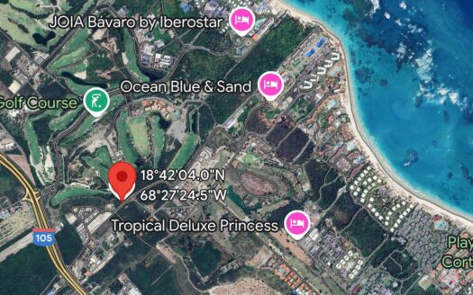 Lot for Sale in White Sands, Bávaro Punta Cana – Prime Location Near the Beach and Golf
